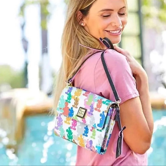 NWOT Disney Dooney & Bourke 10th Anniversary Mickey Mouse Crossbody - Picture 3 of 14